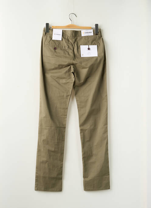 Pantalon chino kaki FARAH homme