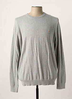Pull gris FARAH homme