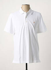 Polo blanc FARAH pour homme seconde vue