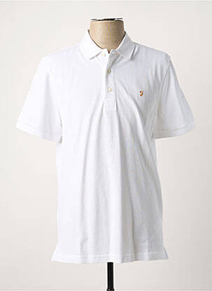 Polo blanc FARAH pour homme