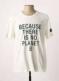 T-shirt blanc ECOALF homme
