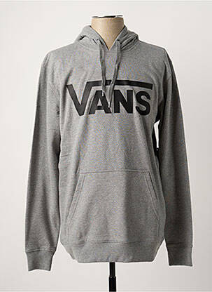 Sweat-shirt gris VANS pour homme