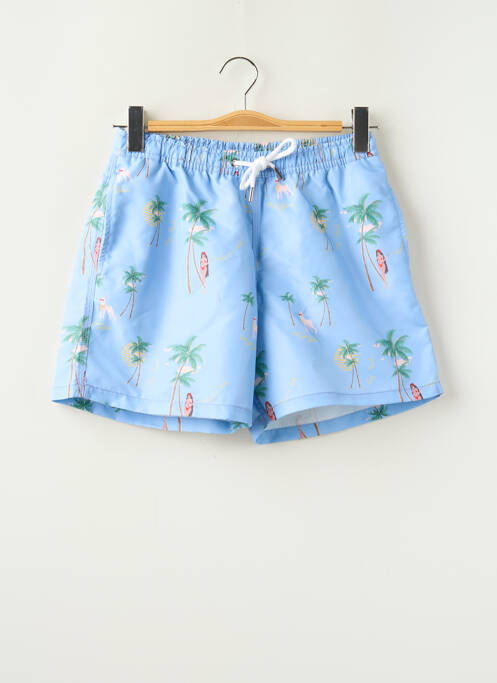 Short de bain bleu MAISON LABICHE pour homme