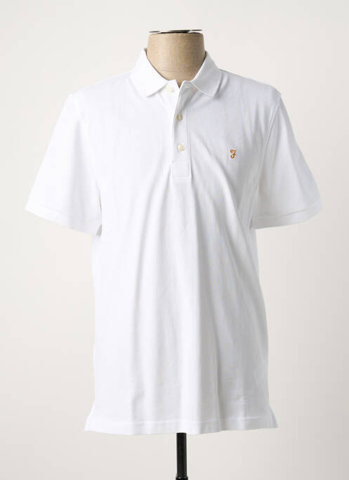 Polo blanc FARAH pour homme