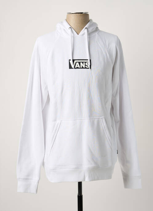 Sweat-shirt blanc VANS pour homme