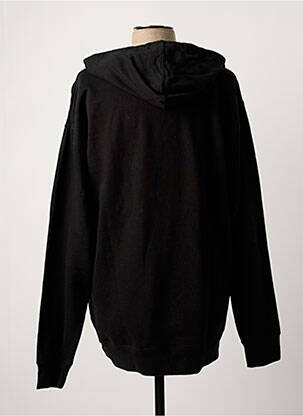 Sweat-shirt noir PIZZA SKATEBOARD homme