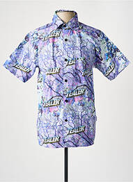 Chemise manches courtes violet TEALER homme