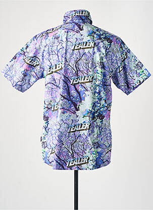 Chemise manches courtes violet TEALER homme