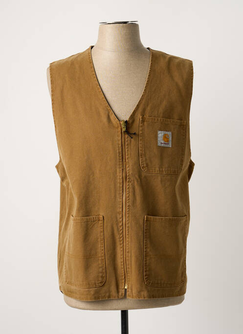 Gilet sans manche marron CARHARTT pour homme