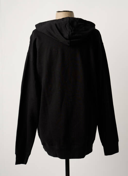 Sweat-shirt noir PIZZA SKATEBOARD pour homme