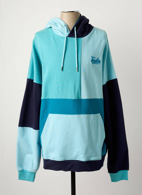 Sweat-shirt bleu TEALER pour homme