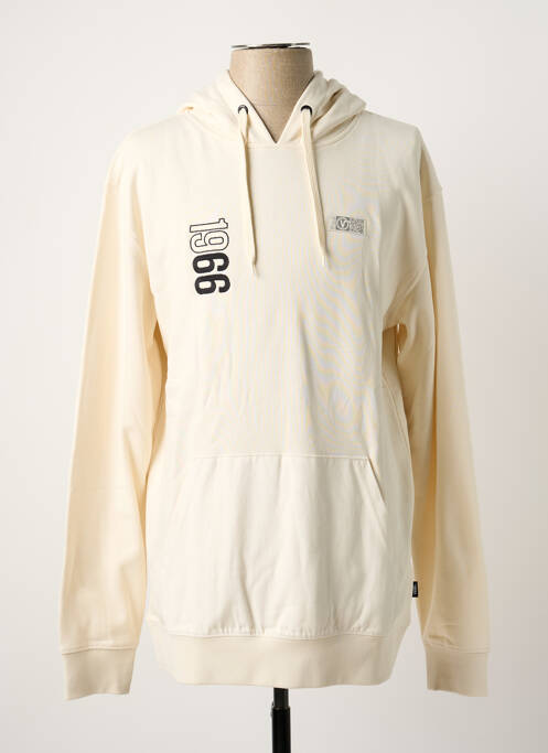 Sweat-shirt beige VANS pour homme