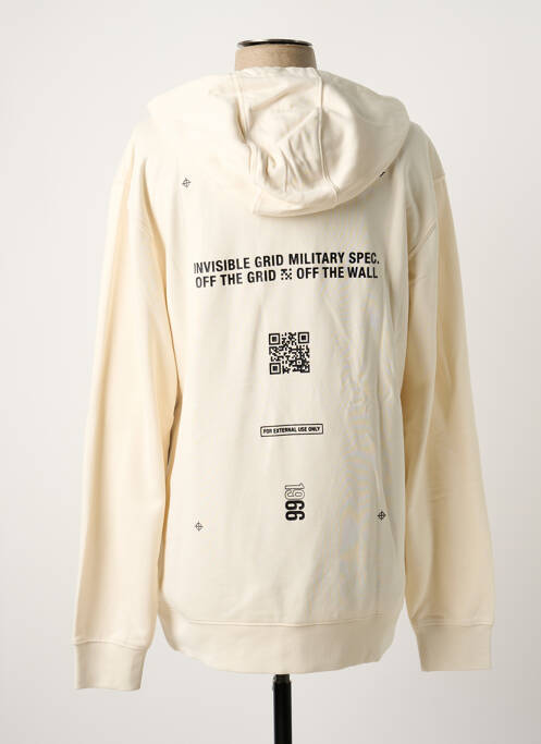 Sweat-shirt beige VANS pour homme