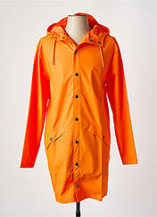 Parka orange RAINS pour homme seconde vue