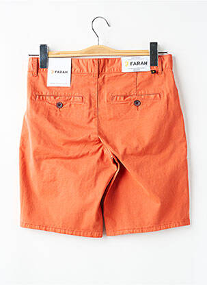 Short orange FARAH homme