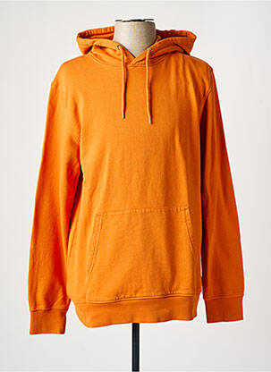 Sweat-shirt orange COLORFUL STANDARD pour homme