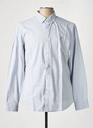 Chemise manches longues bleu FARAH homme