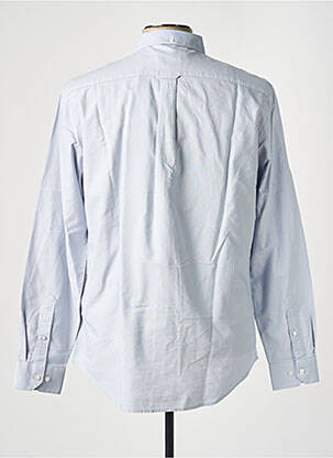 Chemise manches longues bleu FARAH homme