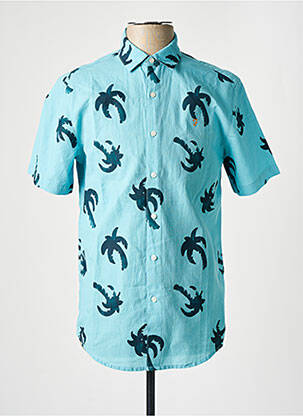 Chemise manches courtes vert FARAH homme