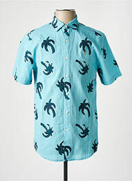 Chemise manches courtes vert FARAH homme