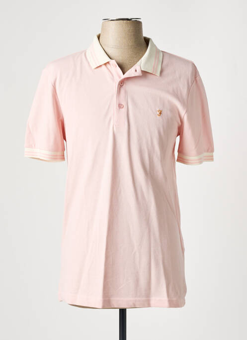 Polo rose FARAH pour homme