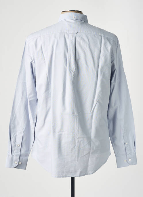 Chemise manches longues bleu FARAH pour homme