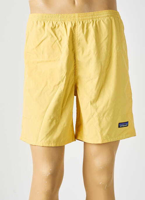 Short de bain jaune PATAGONIA pour homme