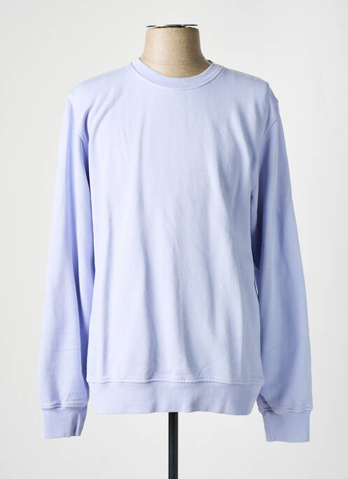 Sweat-shirt violet COLORFUL STANDARD pour homme