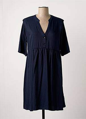 Robe mi-longue bleu GRACE & MILA femme