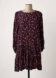 Robe mi-longue noir GRACE & MILA femme