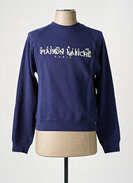 Sweat-shirt bleu MAISON LABICHE femme