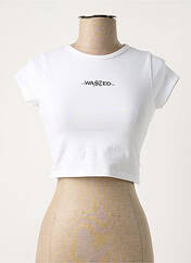 T-shirt noir WASTED PARIS pour femme seconde vue