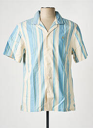Chemise manches courtes beige FARAH homme