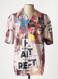 Chemise manches courtes multicolore DAILY PAPER homme