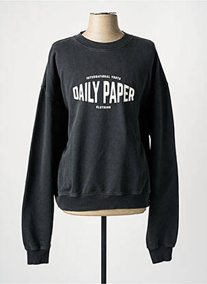 Sweat-shirt noir DAILY PAPER homme