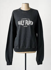 Sweat-shirt noir DAILY PAPER pour homme seconde vue