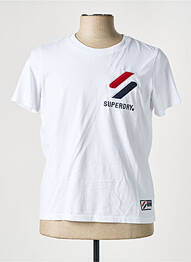 T-shirt blanc SUPERDRY femme