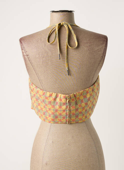 Top jaune DAILY PAPER pour femme