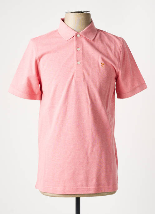 Polo rose FARAH pour homme