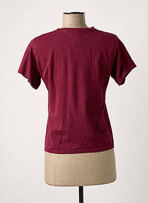 T-shirt marron OBEY femme