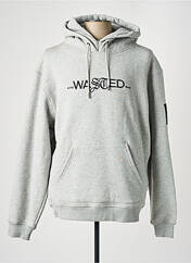 Sweat-shirt gris WASTED PARIS pour homme seconde vue