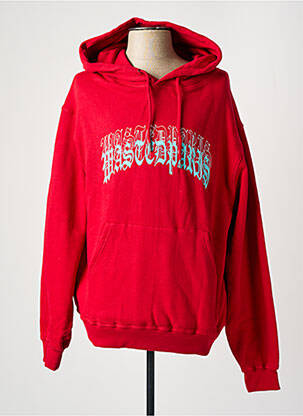 Sweat-shirt rouge WASTED PARIS homme