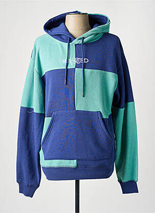 Sweat-shirt bleu WASTED PARIS homme