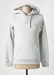 Sweat-shirt gris SUPERDRY pour femme seconde vue