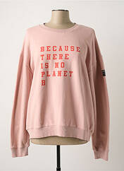 Sweat-shirt rose ECOALF pour femme seconde vue