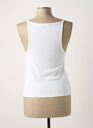 Débardeur blanc OBEY femme