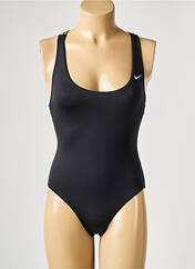 Maillot de bain 1 pièce noir NIKE pour femme seconde vue