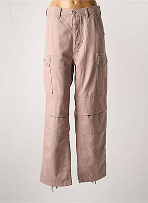 Pantalon cargo rose OBEY femme