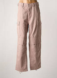 Pantalon cargo rose OBEY femme