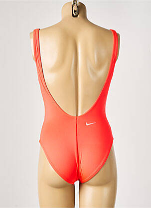 Maillot de bain 1 pièce rouge NIKE femme
